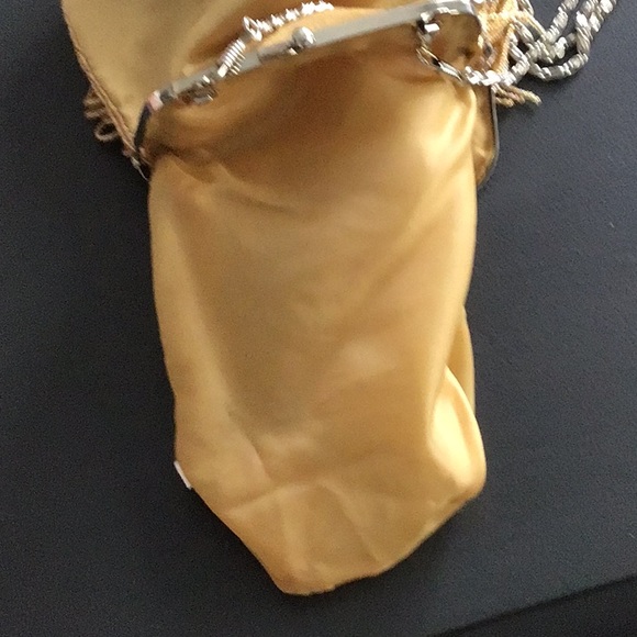 Vintage gold beaded evening bag - Picture 7 of 7